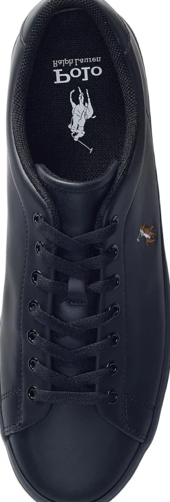 Polo Ralph Lauren Longwood Leather Sneaker Black/black/multi pp