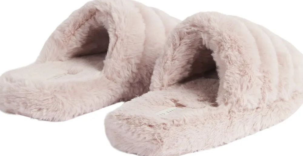 LOPSEY Faux Fur Mule Slipper>Ted Baker
