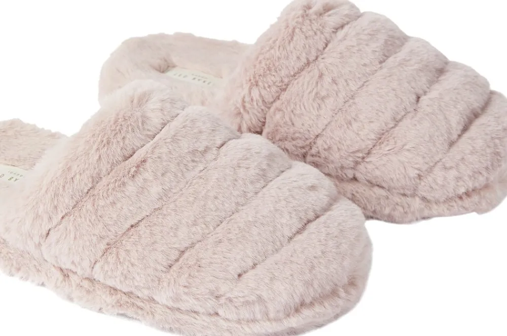 LOPSEY Faux Fur Mule Slipper>Ted Baker