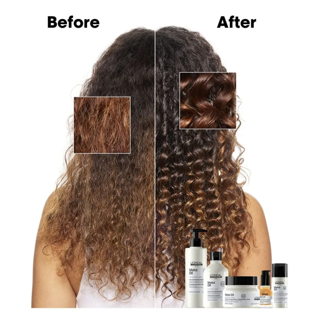 L'Oréal Professionnel Metal DX Discovery Set Mini: Shampoo 100ml + Mas