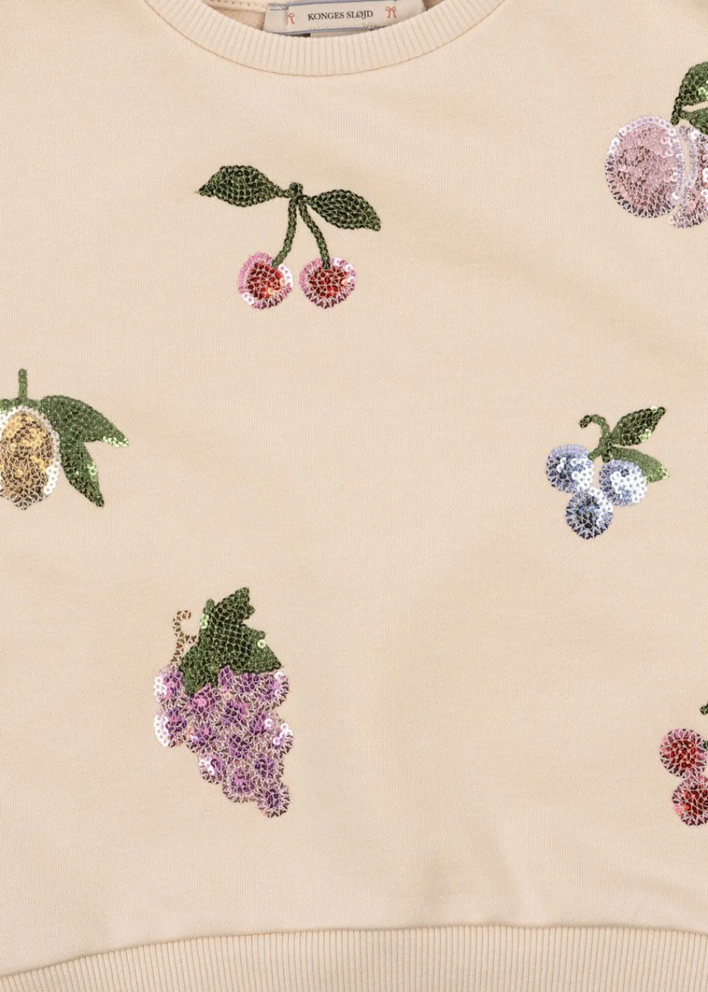 Konges Sløjd LOU SEQUIN SWEAT SHIRT OCS S25018