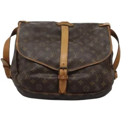 Louis Vuitton Vintage Louis Vuitton Saumur Brown Sale