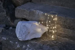 Lærke hjerte 20 lys klar/sølv>Sirius