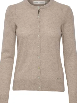 InWear LukkaIW Cardigan Premium - 100% Cashmere Sand Best