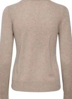 InWear LukkaIW Cardigan Premium - 100% Cashmere Sand Best