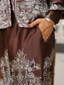 Dame Neo Noir Lunet Paisley Border Pants