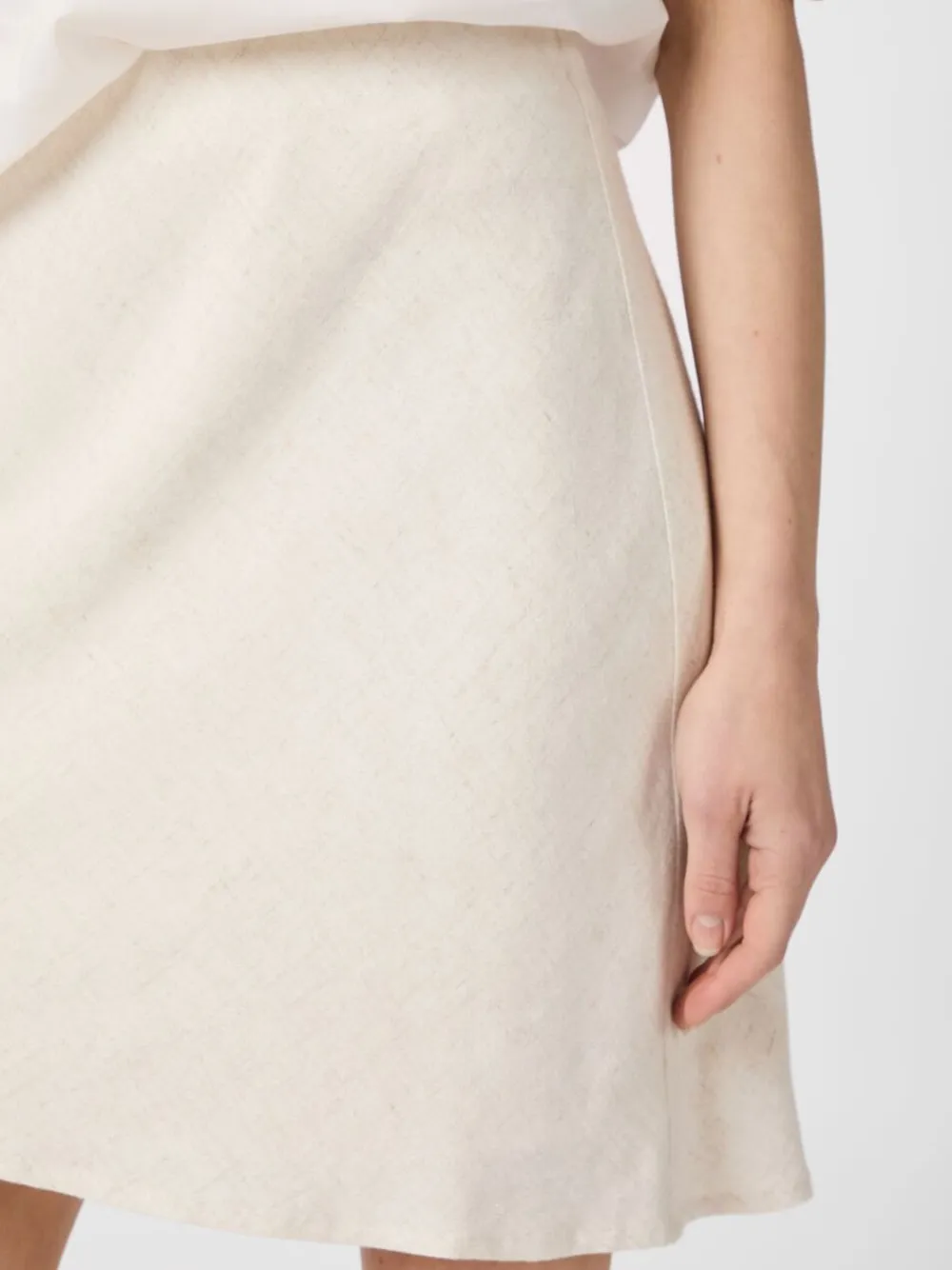 Lunna Linen Skirt>Neo Noir Online