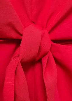 Dame MANGO Lyocell jumpsuit with cut-out and k