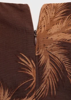 Dame MANGO Lyocell jumpsuit with cut-out and k