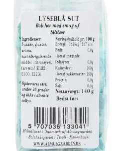 Almuegaarden Lyseblå sut med smag af blåbær Clearance