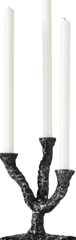 Lysestage Ava - Antik Mørk Grå>Muubs Best