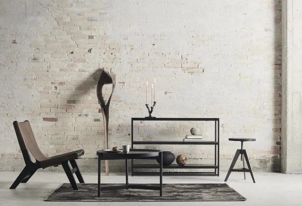 Lysestage Ava - Antik Mørk Grå>Muubs Best