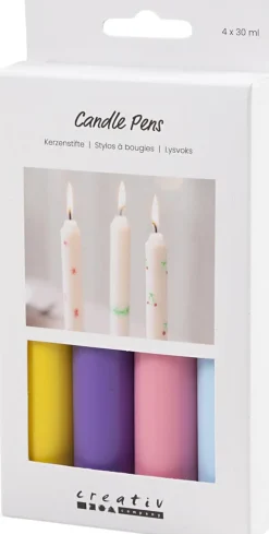 Creativ Company Lyspenne, 4x30 ml. Clearance