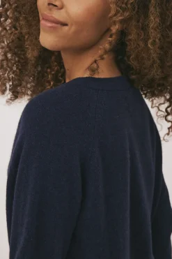 Magasin du Nord Collection Mabel 2 - 100% Cashmere Navy