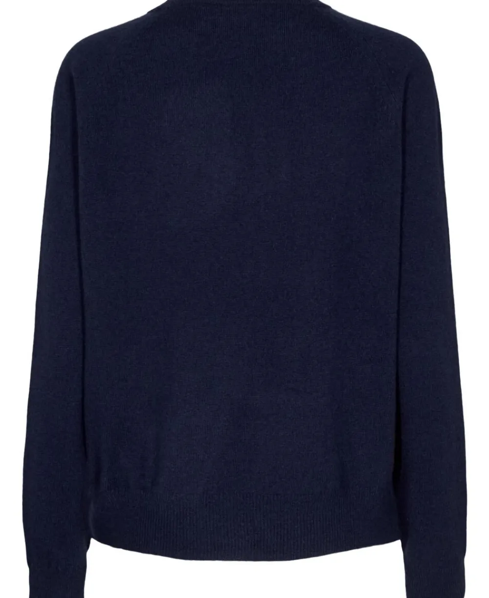 Magasin du Nord Collection Mabel 2 - 100% Cashmere Navy