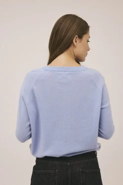 Magasin du Nord Collection Mabel 2 - 100% Cashmere Light blue Discount