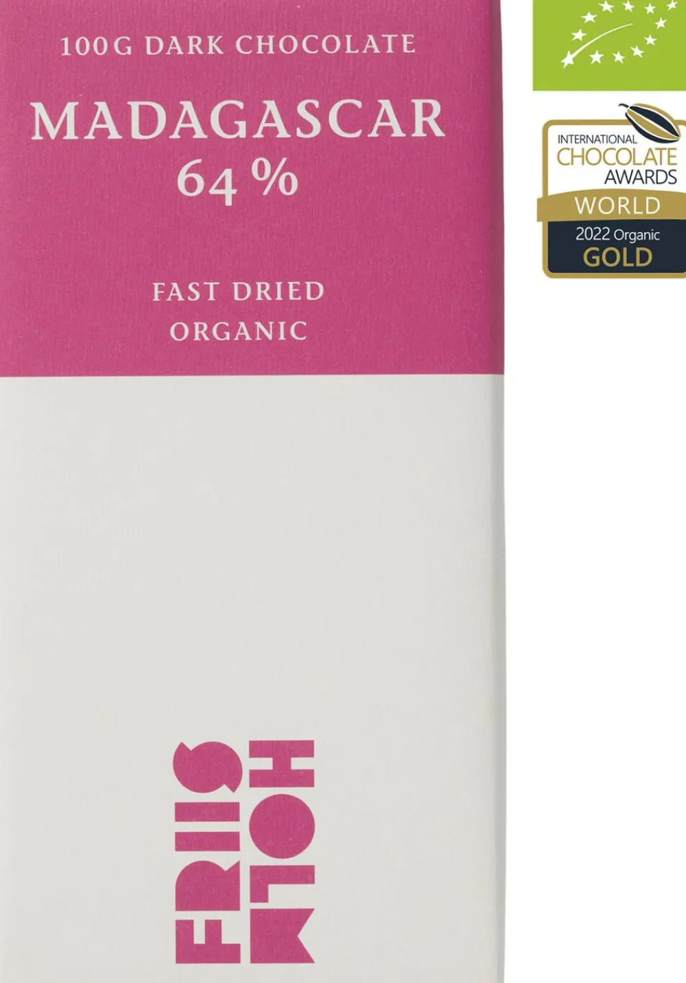Friis-Holm Madagascar Fast Dried 64 %, økologisk