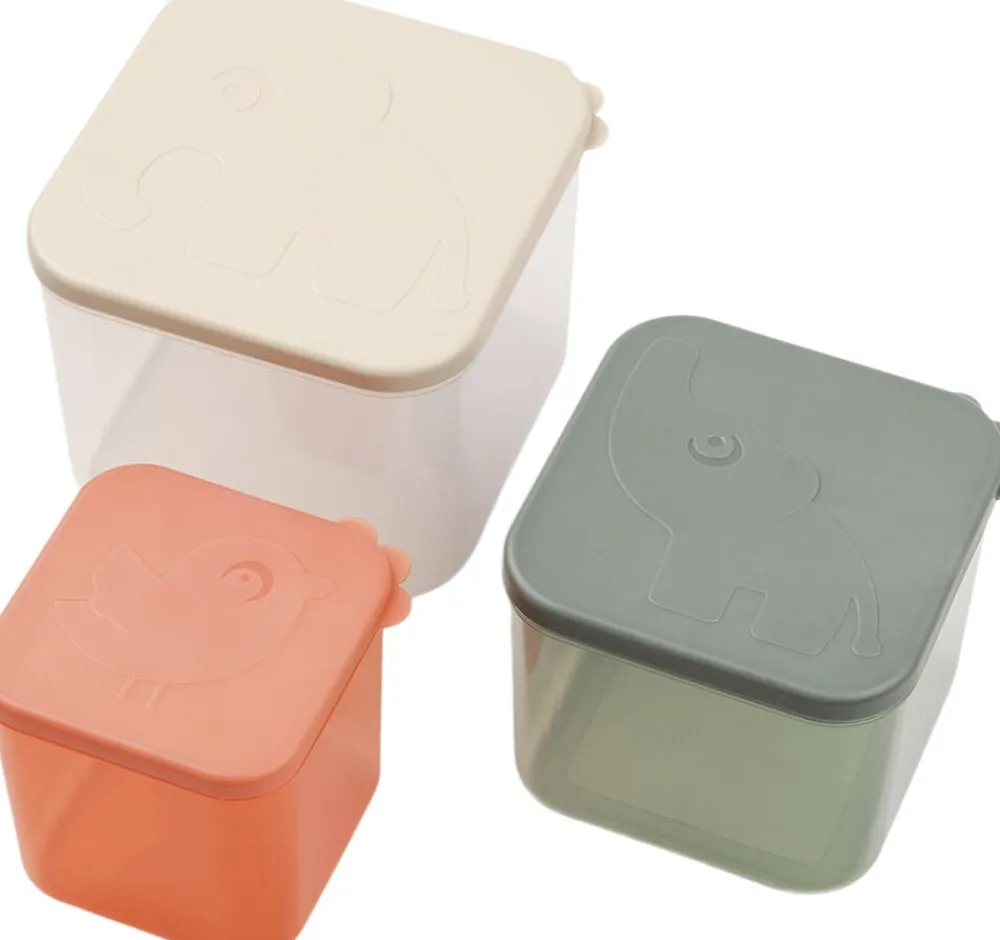 Børn Done by Deer Madopbevaringssæt L Elphee