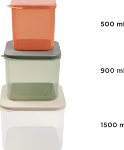 Børn Done by Deer Madopbevaringssæt L Elphee