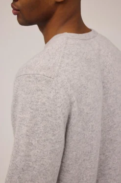 Magasin du Nord Collection Mads 2 - 100% Cashmere Light grey melange Hot