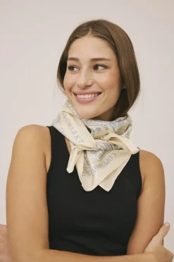 Magasin du Nord Collection Magasin Iconic Scarf 83x83cm Light blue New