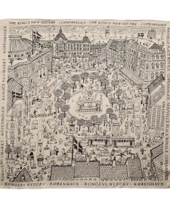 Dame Magasin du Nord Collection Magasin Iconic Scarf 83x83cm