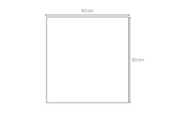 Magasin du Nord Collection Magasin Iconic Scarf 83x83cm Dark sand Outlet