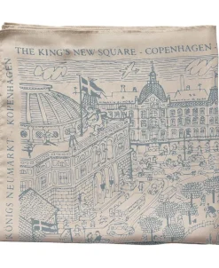 Magasin du Nord Collection Magasin Iconic Scarf 53x53cm - 100% Silke Light blue Hot