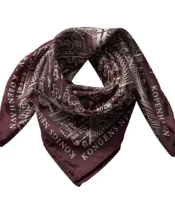 Dame Magasin du Nord Collection Magasin Iconic Scarf 53x53cm - 100% Silke