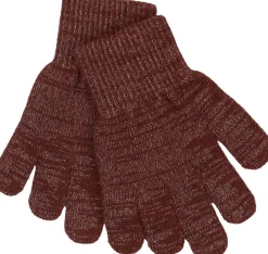 Mikk-Line Magic Gloves 3 Pack w. Lurex Apple butter-choc Online