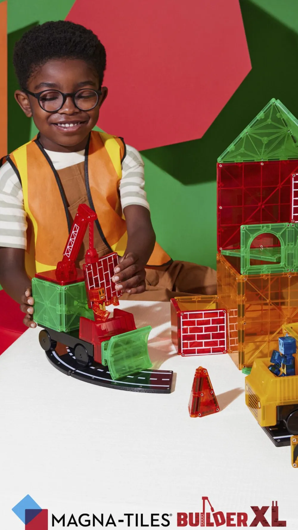 Børn Magna-Tiles Builder XL 50