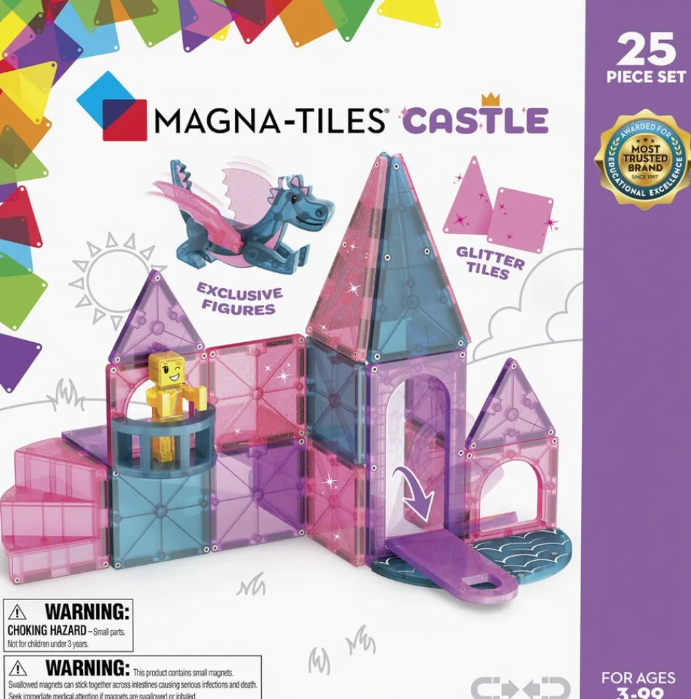 Børn Magna-Tiles Castle 25 pcs