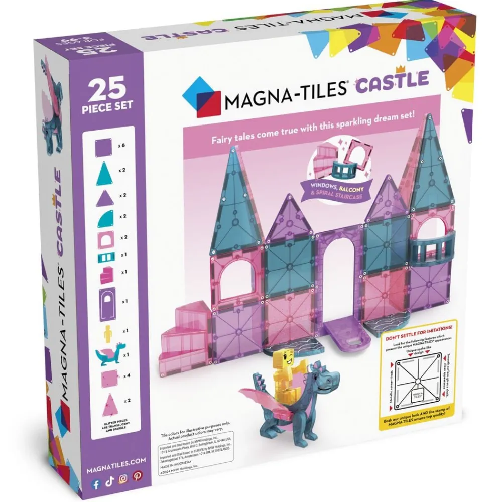 Børn Magna-Tiles Castle 25 pcs