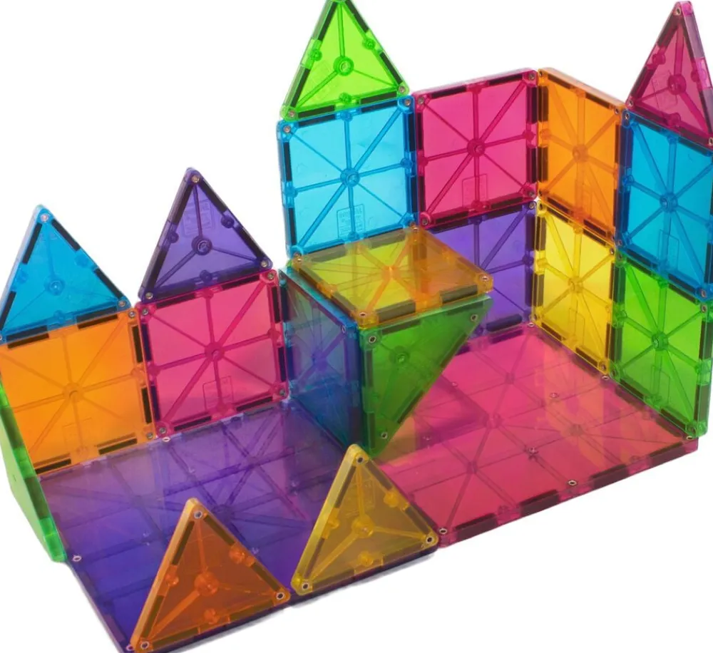 clear colours 32stk>Magna-Tiles New