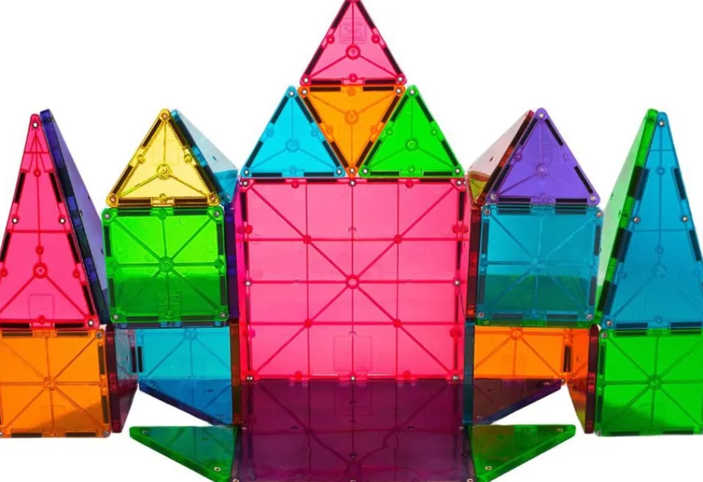 clear colours 32stk>Magna-Tiles New