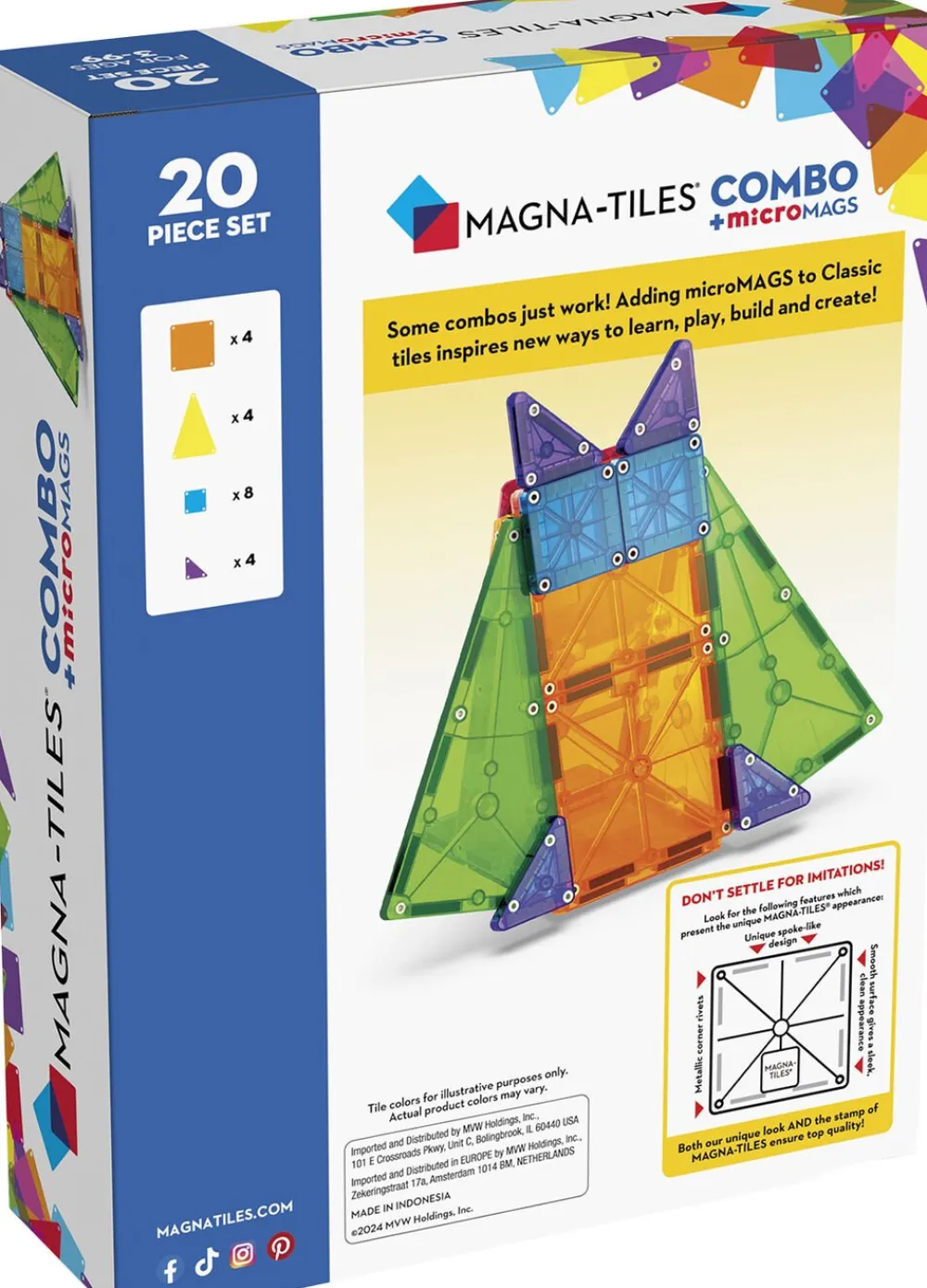 Magna-Tiles microMAGS Com Clearance