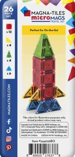 Børn Magna-Tiles microMAGS Tra