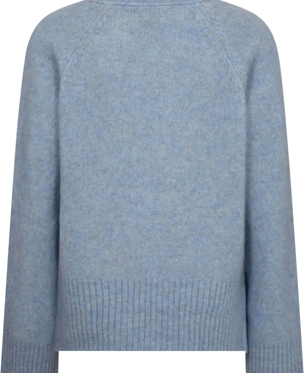 Dame Magasin du Nord Collection Mai 1 Striksweater - Mohairmix - RWS