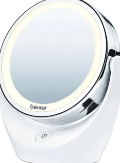 Beurer Makeupspejl 2-i-1 m. 5 x zoom BS 49 Hot