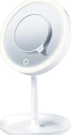 Beurer Makeupspejl m. lys og 5X forstørrelse BS 45 Outlet