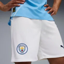 Puma Manchester City 25/26 Hjemmebaneshorts Hvid Sale