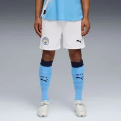 Puma Manchester City 25/26 Hjemmebaneshorts Hvid Sale