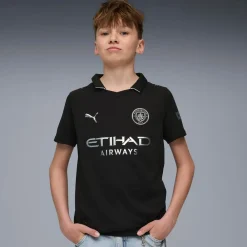 Børn Puma Manchester City 25/26 Udebanetrøje
