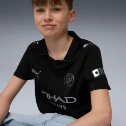 Børn Puma Manchester City 25/26 Udebanetrøje
