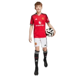 Manchester United 25/26 Hjemmebane Shorts><noscript><img width=