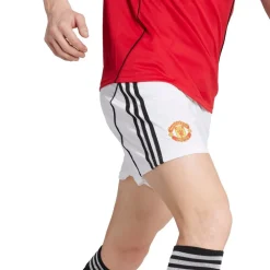 adidas Manchester United 25/26 Hjemmebane Shorts Hvid