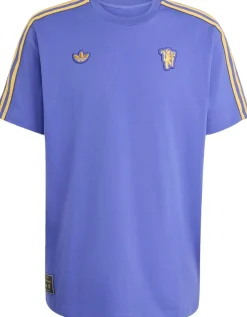 adidas Manchester United 25/26 Icon T-shirt Blå Outlet