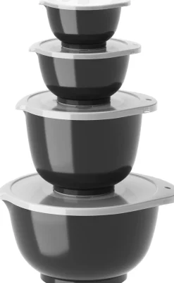 Rosti Margrethe-sæt 8 dele 0,25 + 0,5 + 1,5 + 3 L Sort