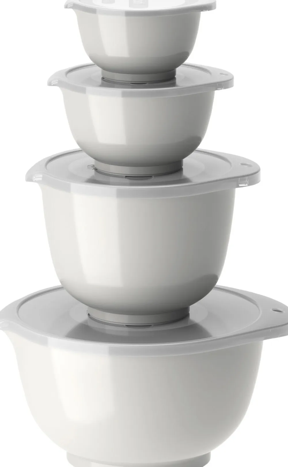 Margrethe-sæt 8 dele 0,25 + 0,5 + 1,5 + 3 L Hvid>Rosti Discount