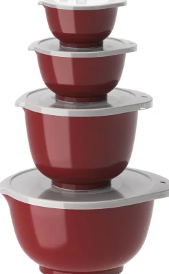 Rosti Margrethe-sæt 8 dele 0,25 + 0,5 + 1,5 + 3 L Rød
